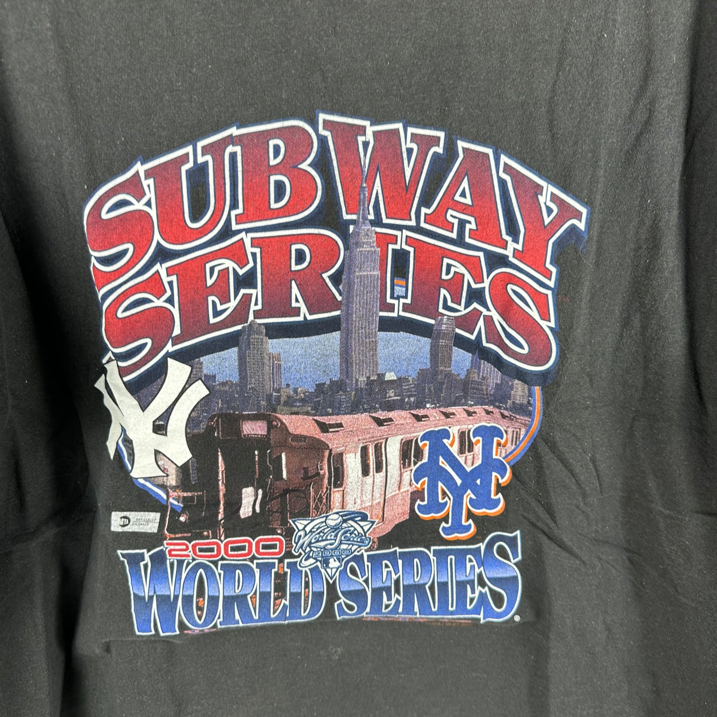 Vintage Puma 2000 MLB Subway Series World Series Championship T-Shirt