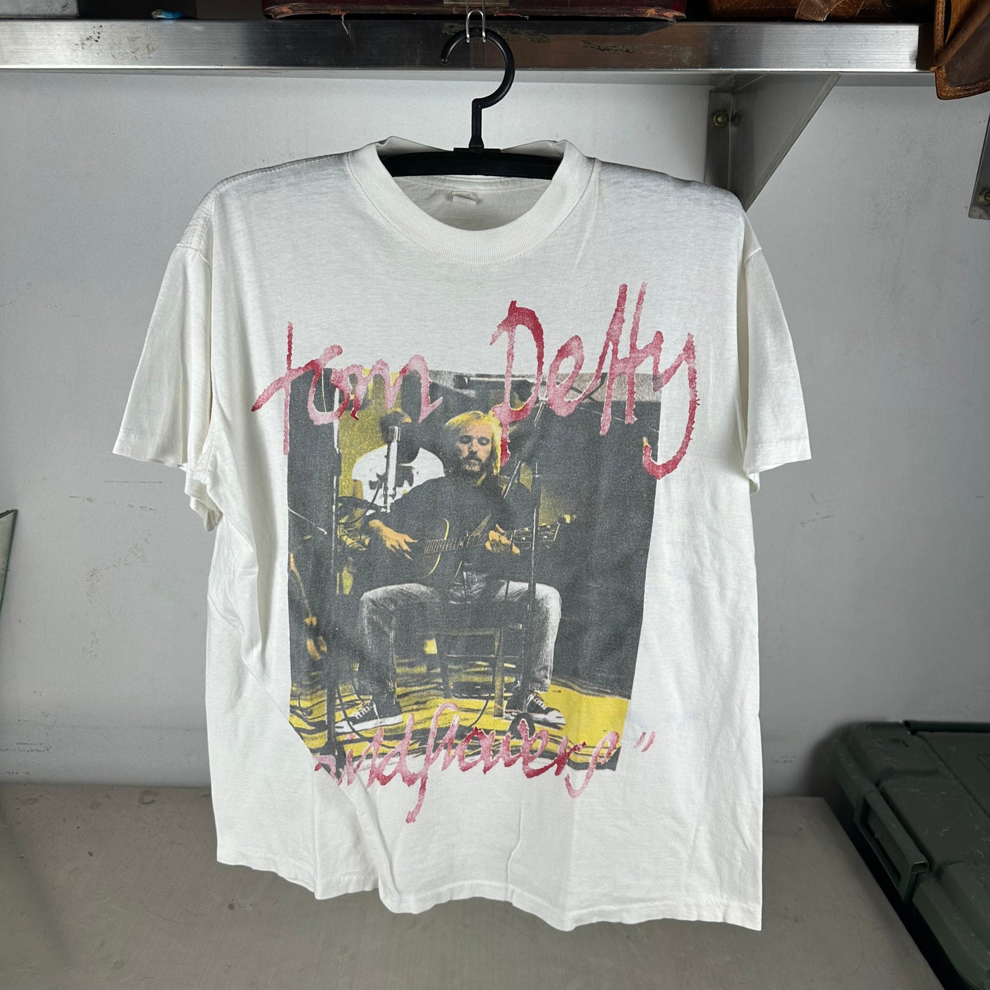 Vintage 1995 Tom Petty Wildflowers Tour Concert Single Stitch T-Shirt