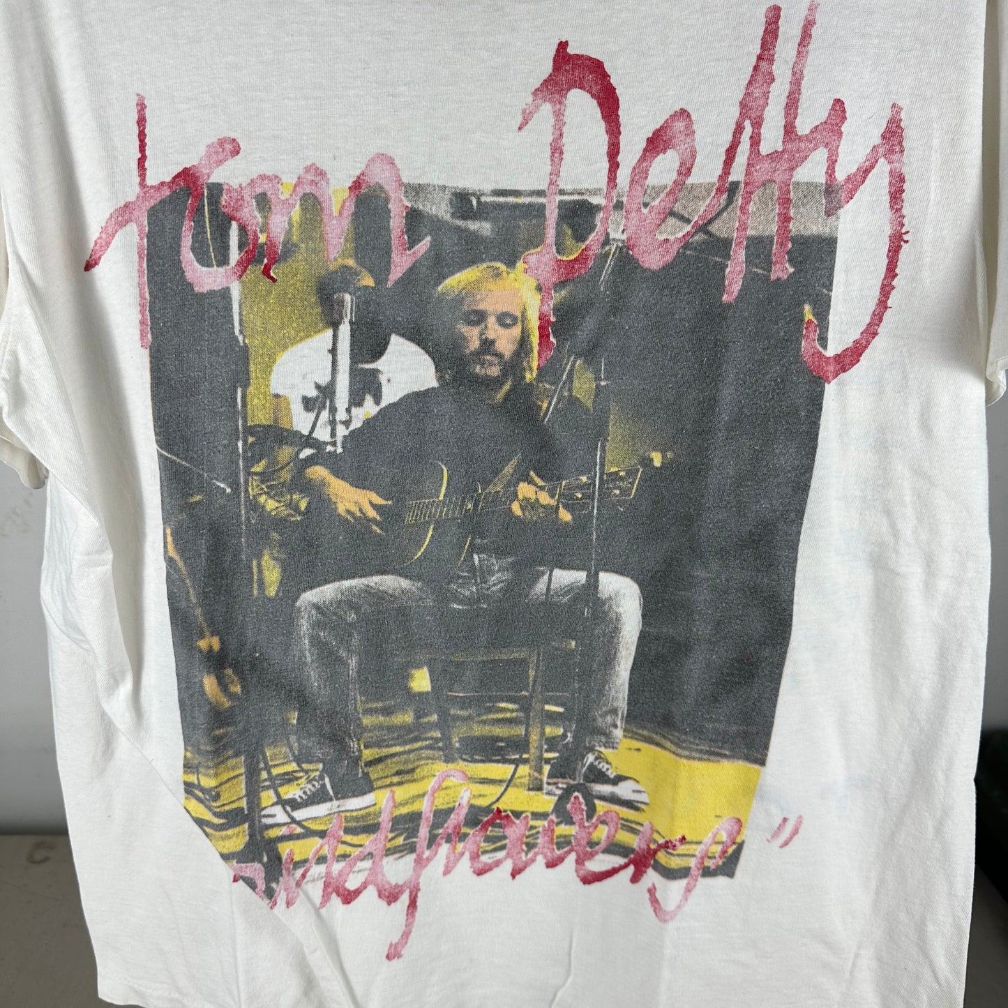 Vintage 1995 Tom Petty Wildflowers Tour Concert Single Stitch T-Shirt
