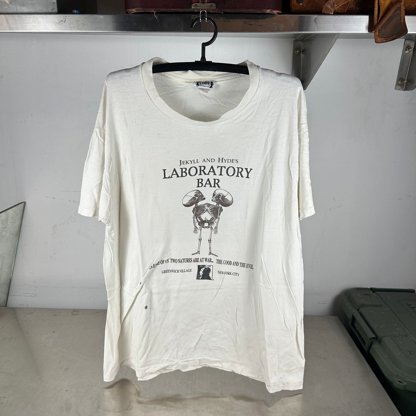 Vintage 90s Jekyll and Hyde Laboratory Bar Single Stitch T-Shirt