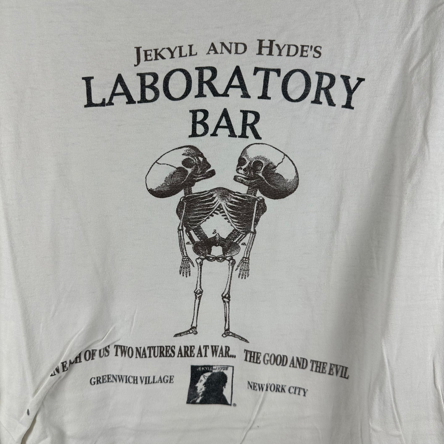 Vintage 90s Jekyll and Hyde Laboratory Bar Single Stitch T-Shirt