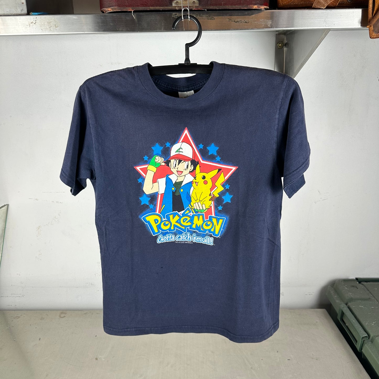 Vintage 2000 Nintendo Pokemon Gotta Catch Em All Promo T-Shirt