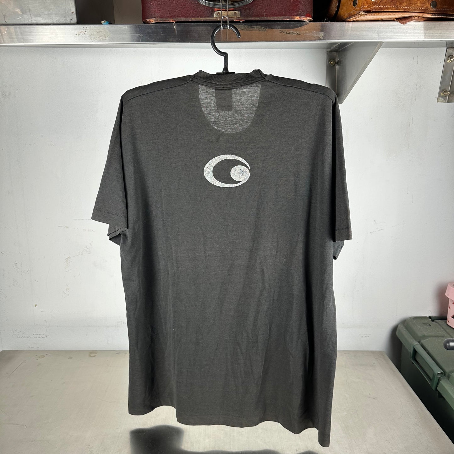 Vintage 90s Music Notes Sperm Humor Chik 98.9 Graphic Single Stitch T-shirt