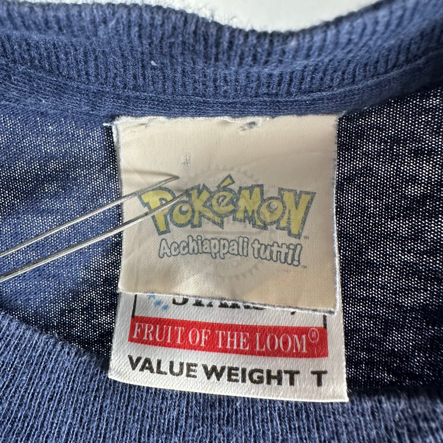 Vintage 2000 Nintendo Pokemon Pikachu Promo T-Shirt