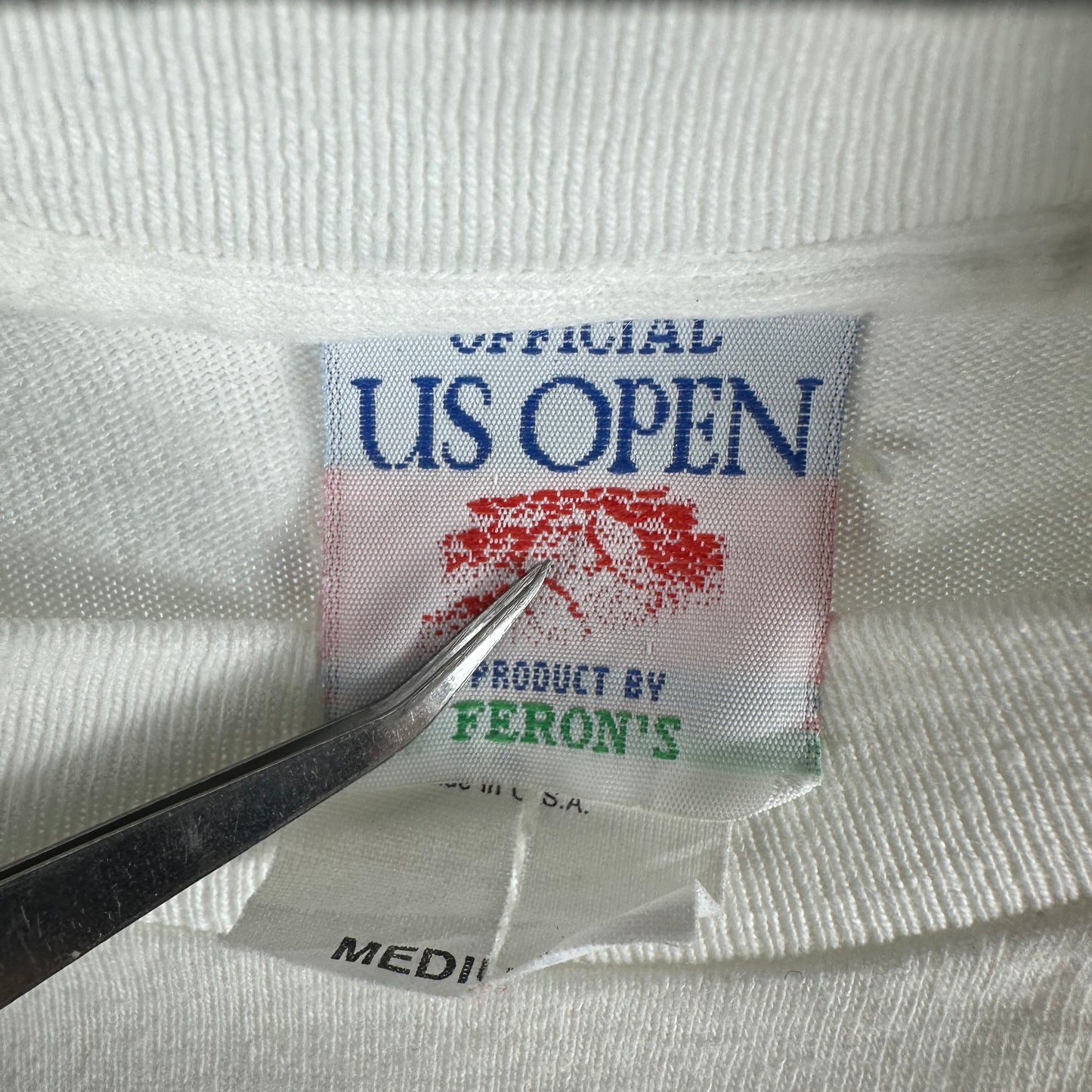 Vintage 1991 US Open Tennis Tournament Single Stitch T-Shirt