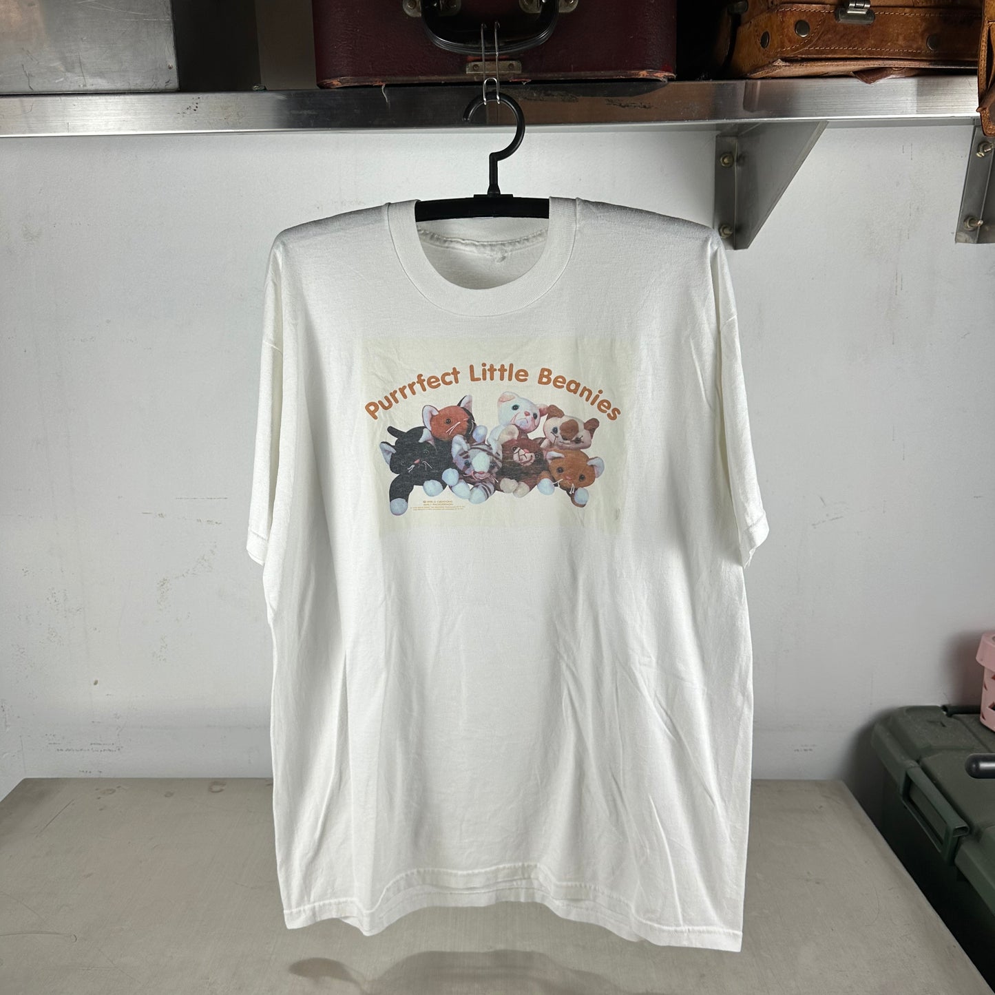 Vintage 1998 Ty And Beanie Babies Purfect Little Beanies Graphic T-shirt