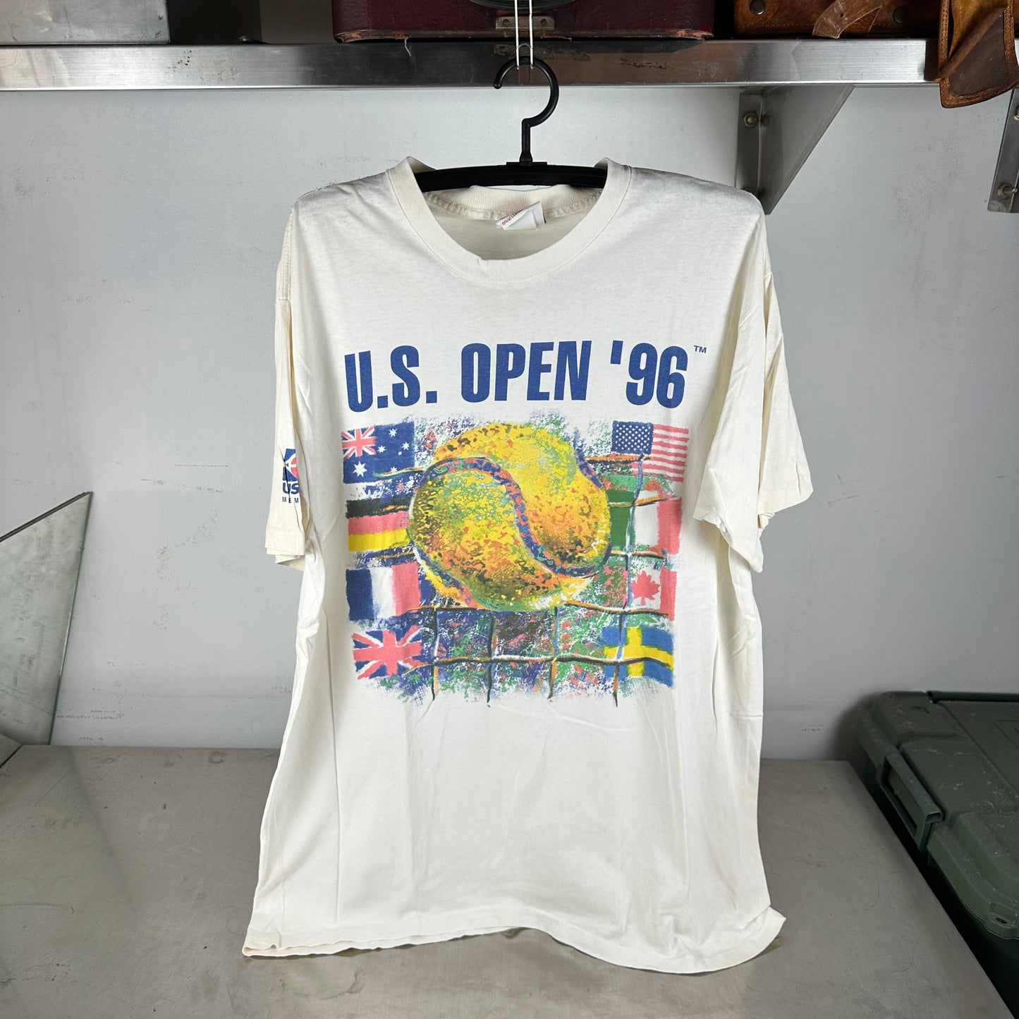 Vintage 1996 US Open Tennis Tournament Single Stitch T-Shirt