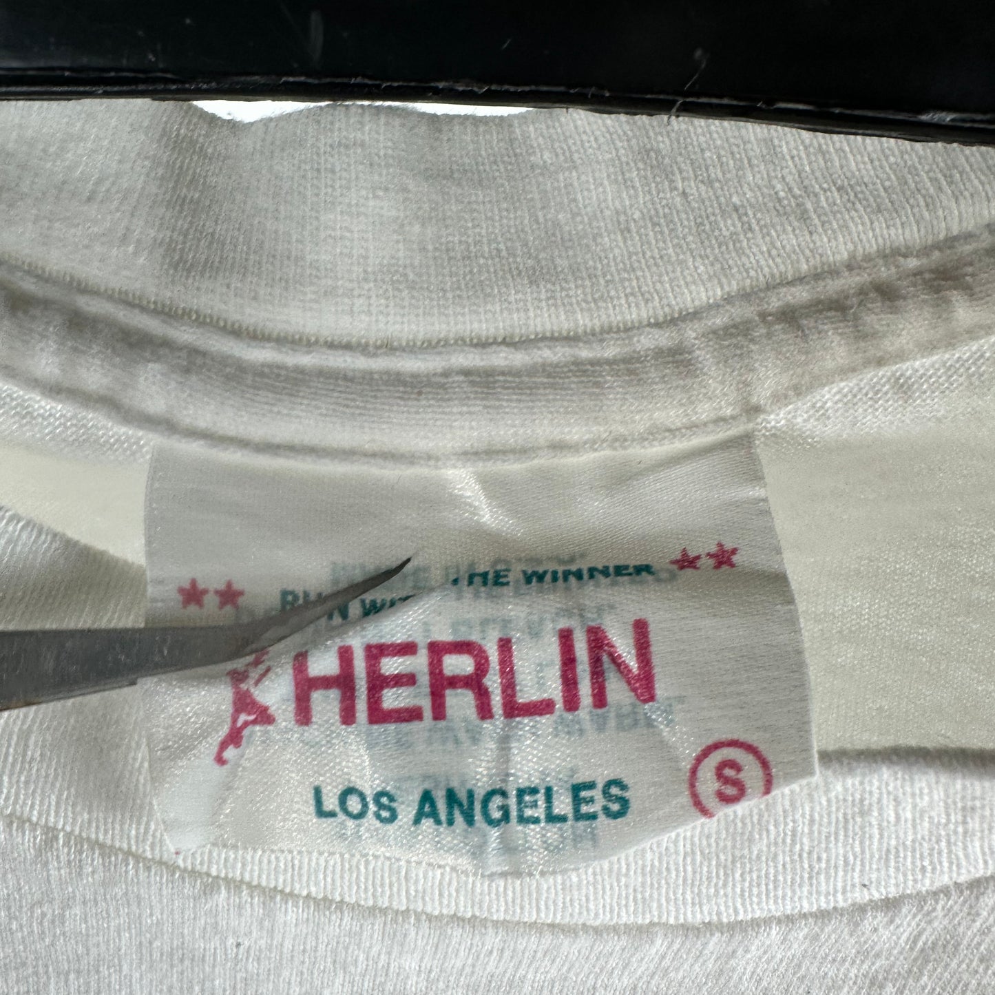 Vintage 1990 LA Marathon Mercedes Benz Running Single Stitch T-shirt