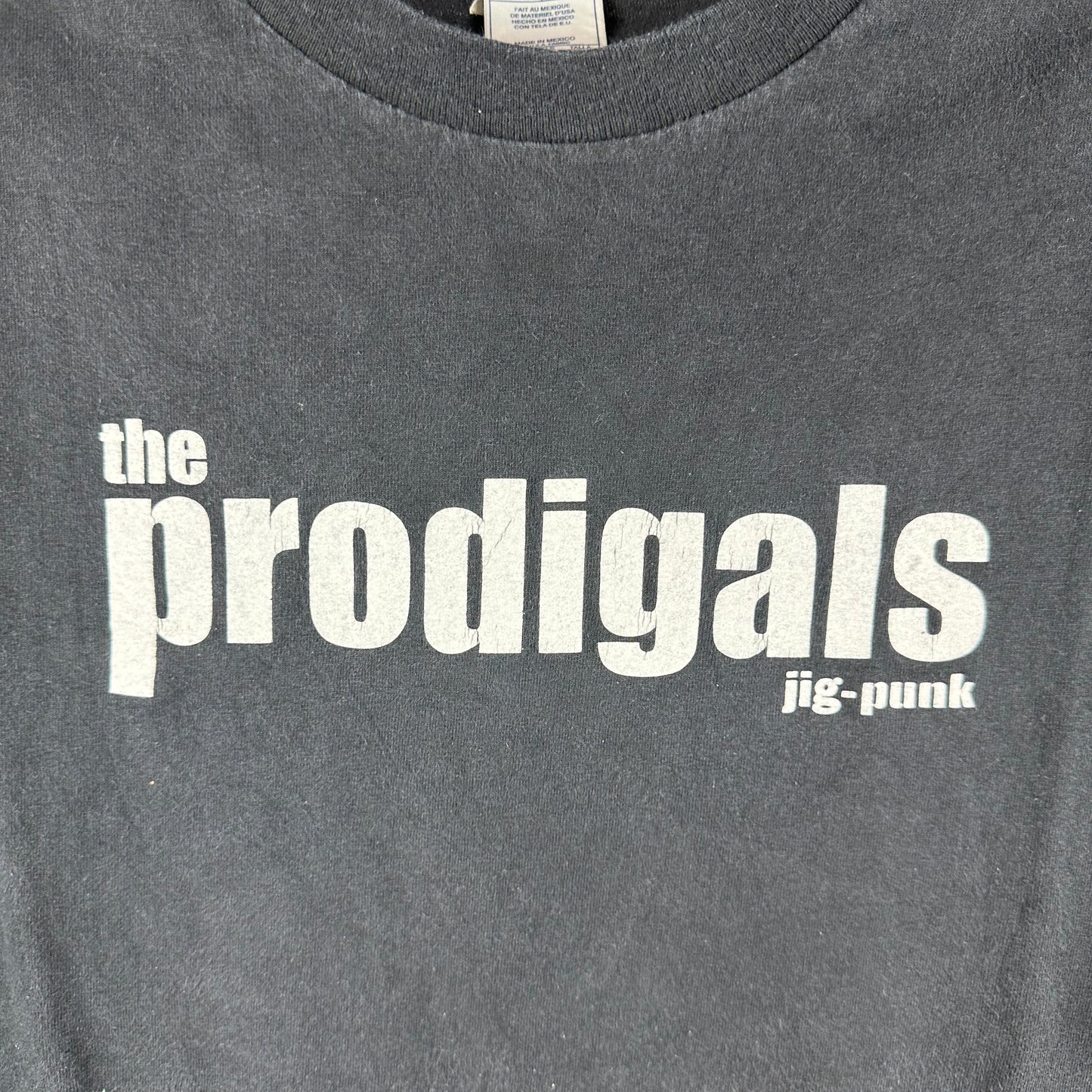 Vintage 2000s The Prodigals Jig-punk Punk Band T-Shirt