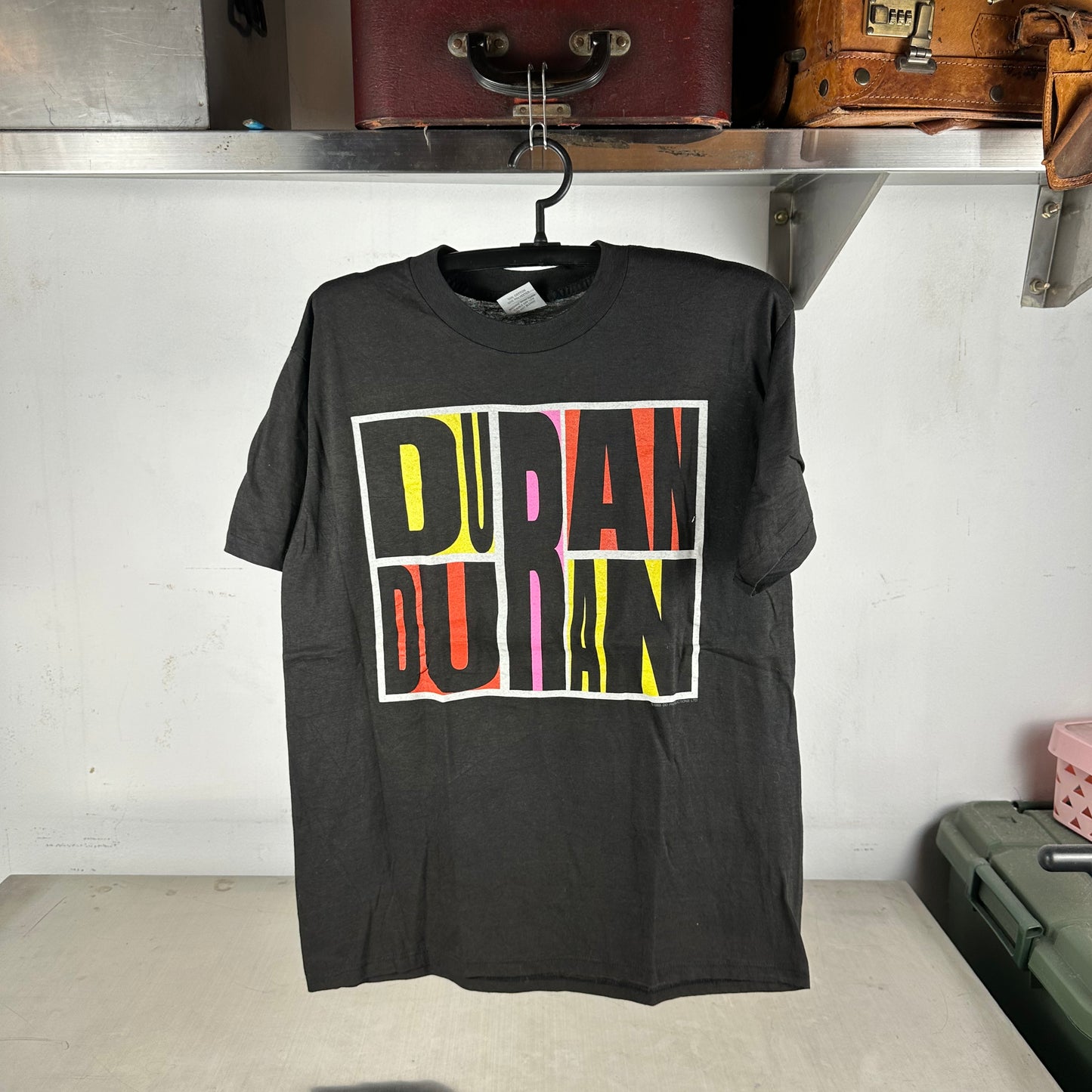 Vintage 1988 Duran Duran Abstract Idealist Romantic Pop Band T-shirt