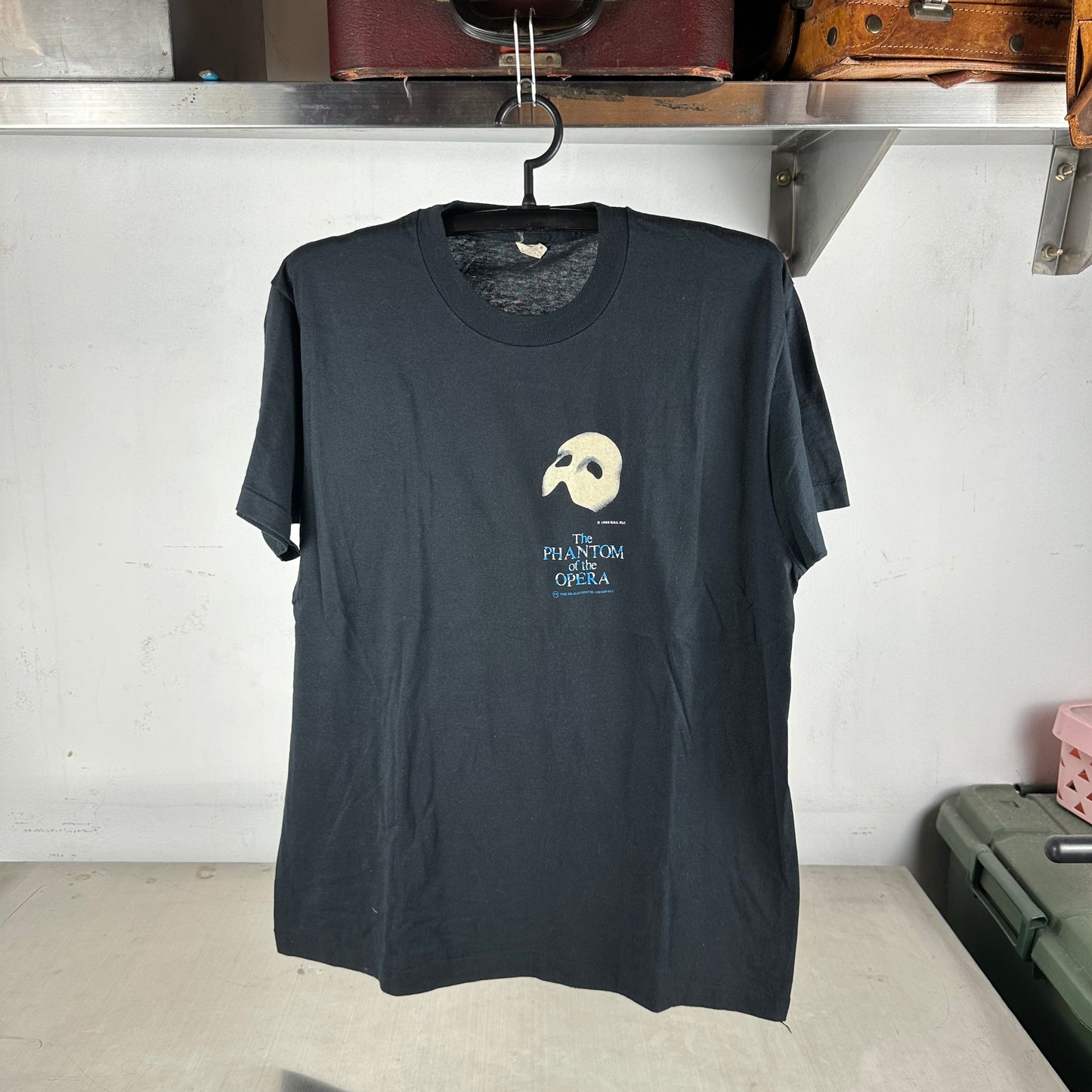 Vintage 1986 The Phantom of the Opera Graphic Promo Single Stitch T-shirt