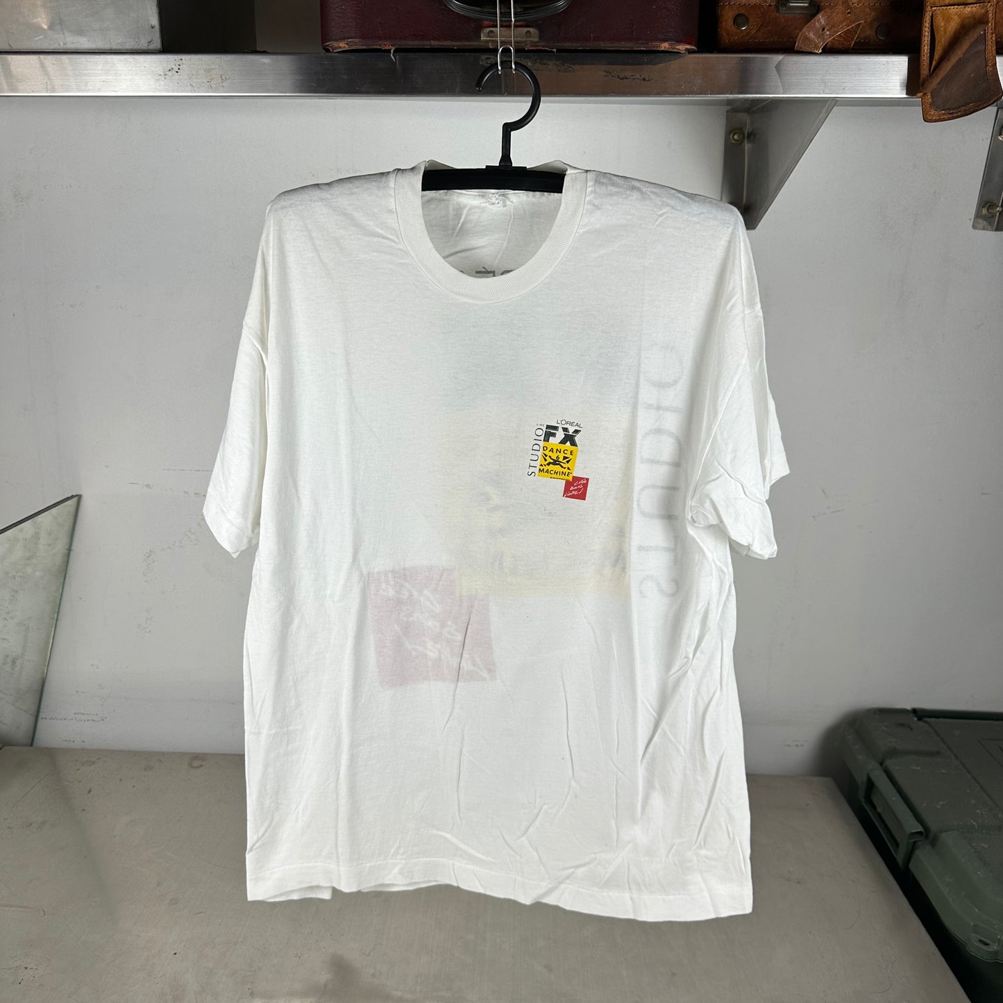 Vintage 1995 L' Oreal Studio Line Dance Machine Promo Single Stitch T-Shirt