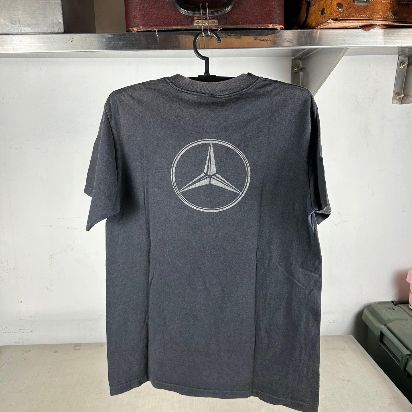 Vintage 1992 LA Marathon Mercedes Benz Running Single Stitch T-shirt