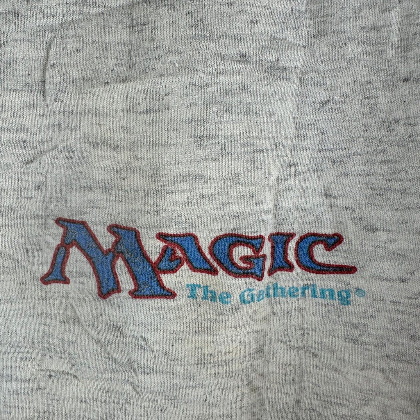 Vintage 1997 Magic The Gathering Dirtcowl Wurm Card Graphic Single Stitch T-shirt