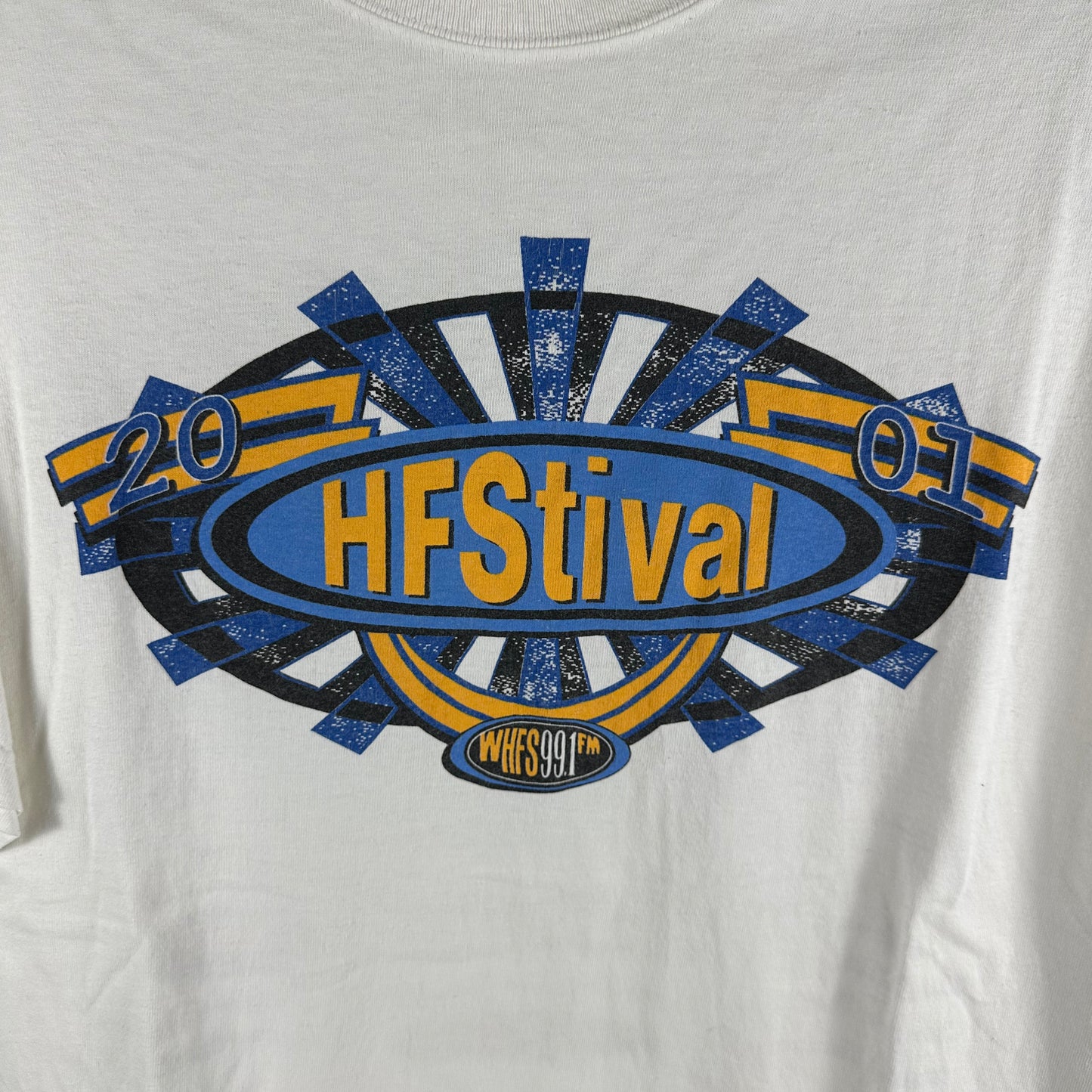 Vintage 2001 HFStival Concert Coldplay Fuel New Found Glory T-Shirt