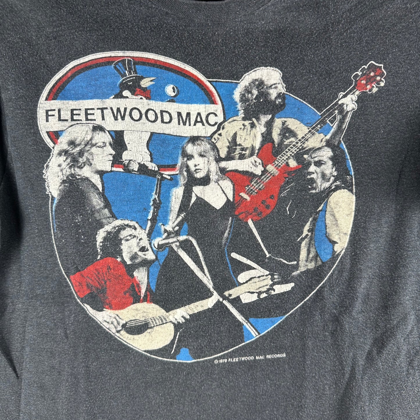 Vintage 1979 Fleetwood Mac The Tusk Tour Concert Single Stitch T-shirt