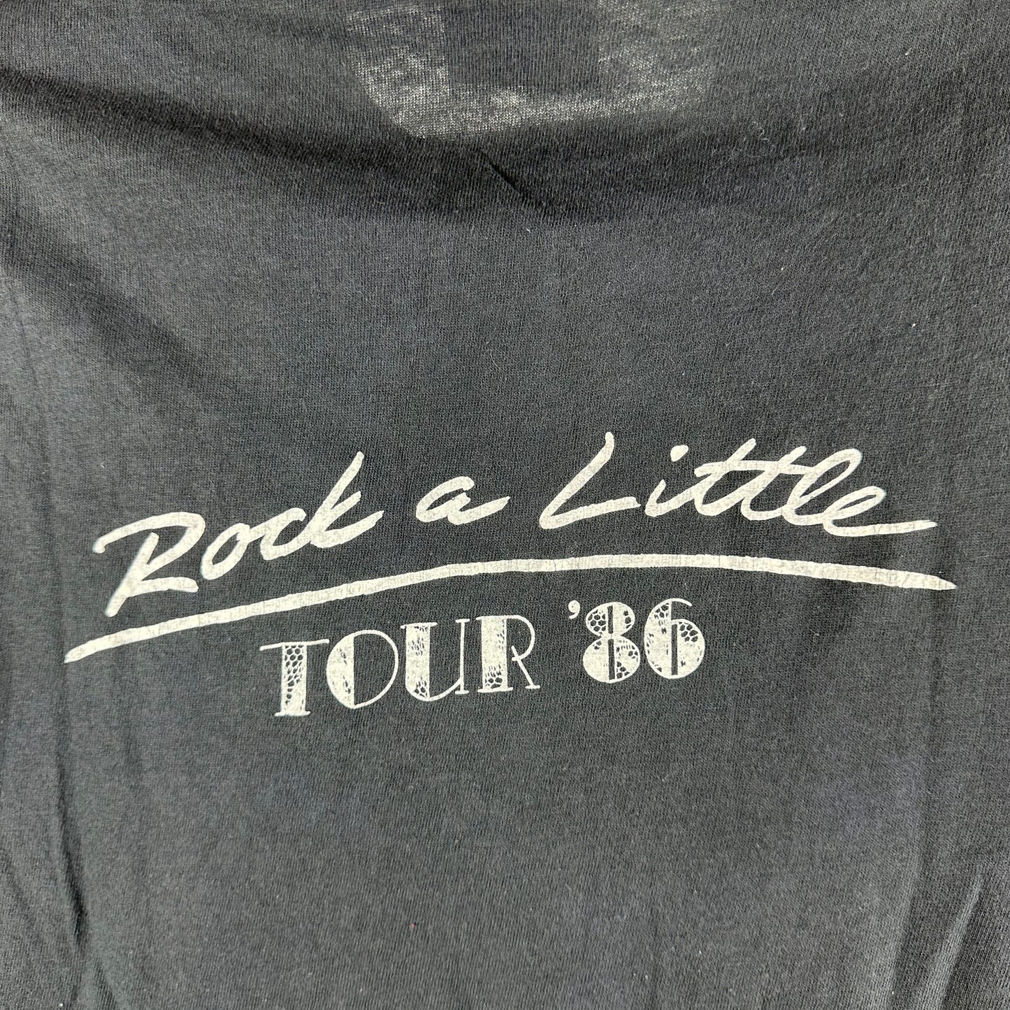 Vintage 1986 Stevie Nicks Rock a Little Tour Concert Single Stitch T-shirt