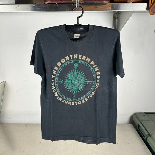 Vintage 1990-91 The Northern Pikes Snow in June Tour Single Stitch T-Shirt