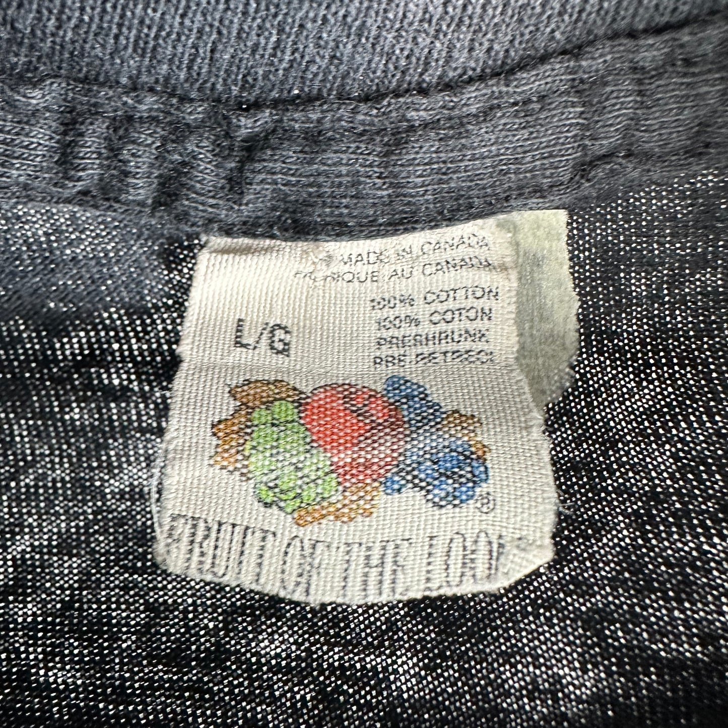 Vintage 1990-91 The Northern Pikes Snow in June Tour Single Stitch T-Shirt