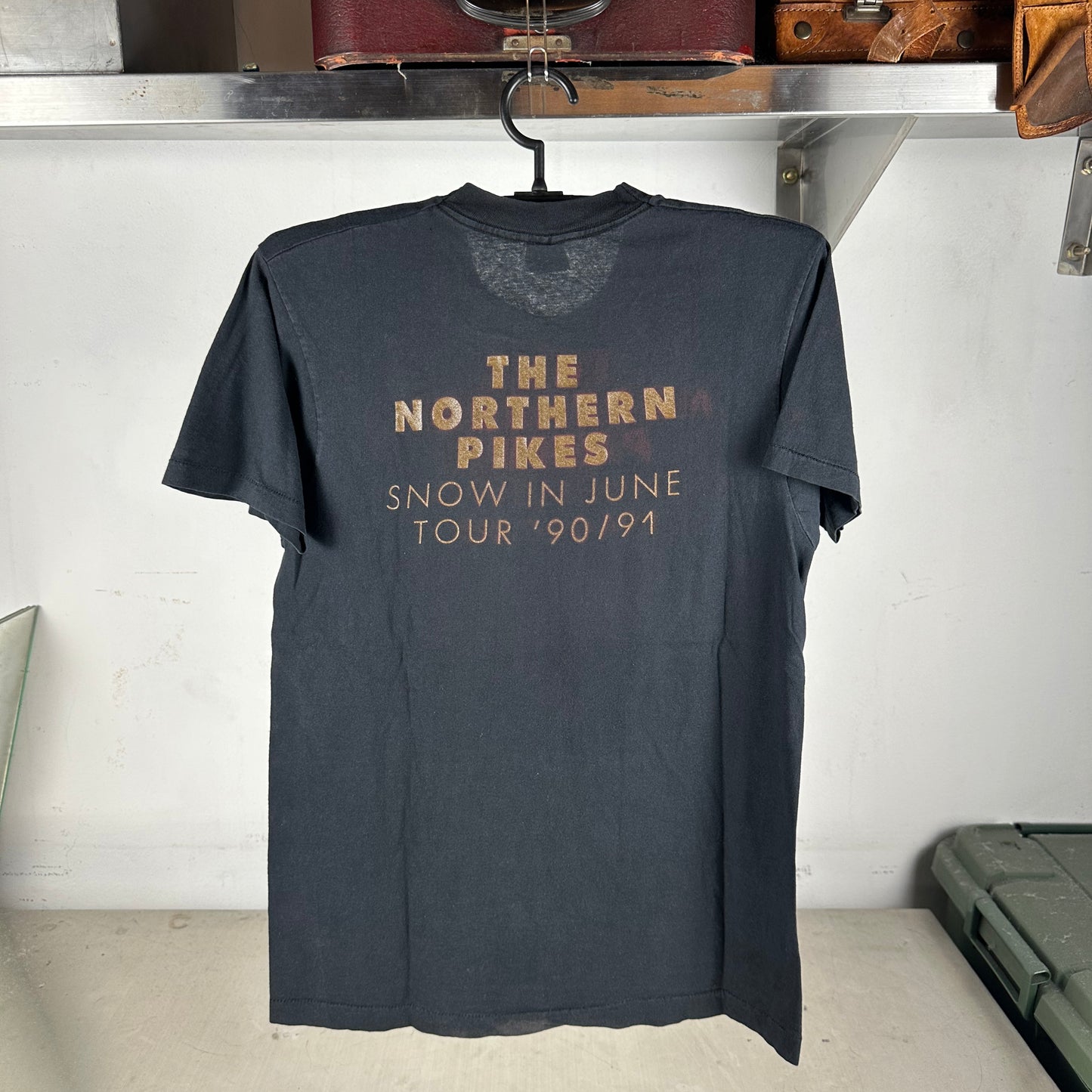 Vintage 1990-91 The Northern Pikes Snow in June Tour Single Stitch T-Shirt