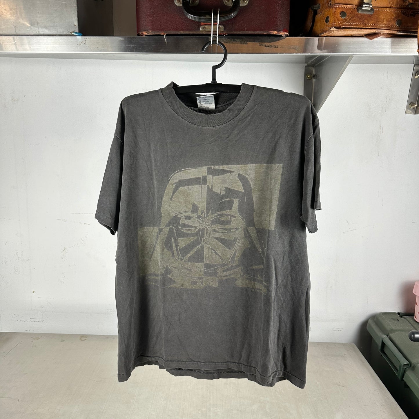 Vintage 90s Star Wars Darth Vader Movie Graphic Single Stitch Faded T-shirt