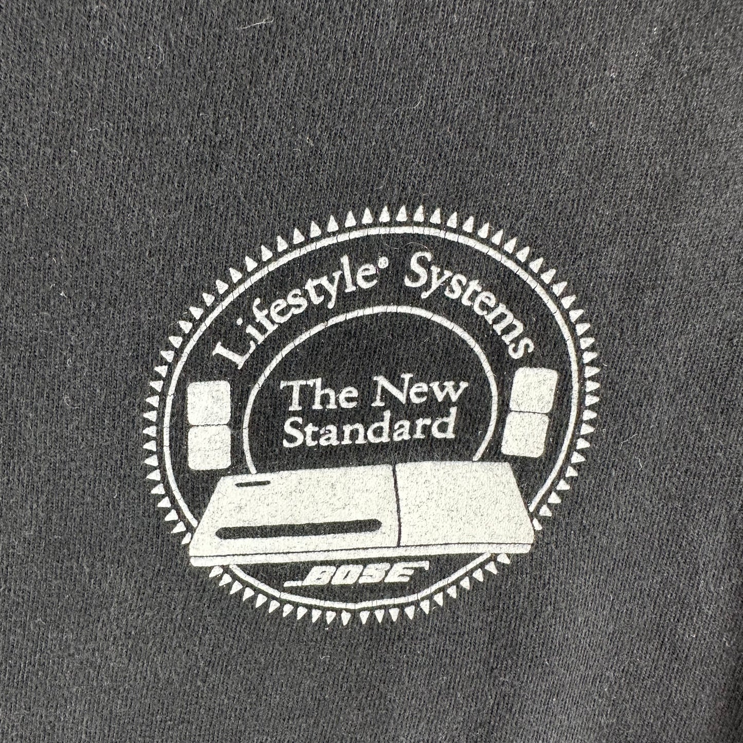 Vintage 90s Bose Lifestyle Systems The New Standard Promo T-Shirt