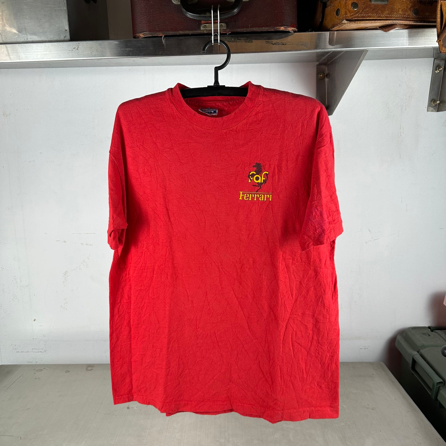 Vintage 90s Ferrari FAF Dealer Promo Single Stitch T-shirt