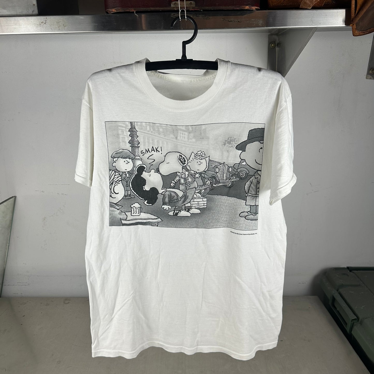 Vintage 90s Peanuts Cartoon Graphic Single Stitch T-Shirt