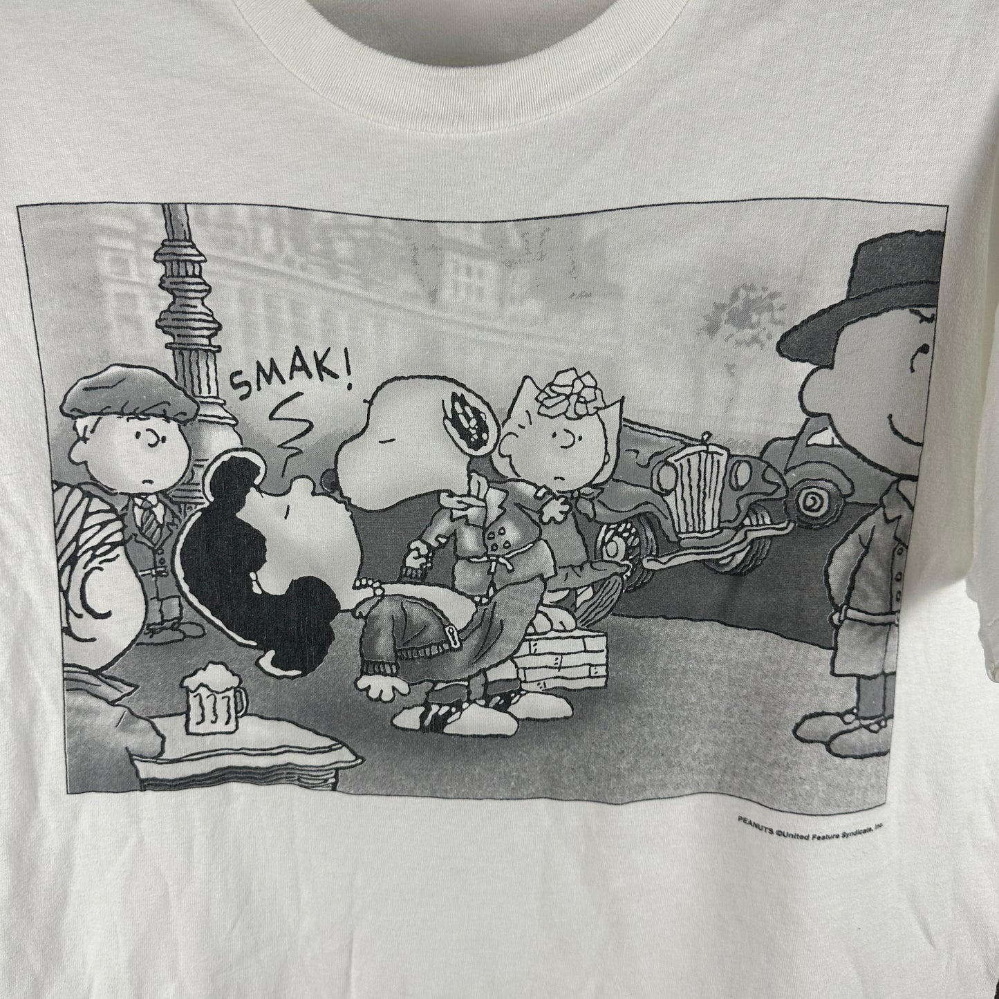 Vintage 90s Peanuts Cartoon Graphic Single Stitch T-Shirt