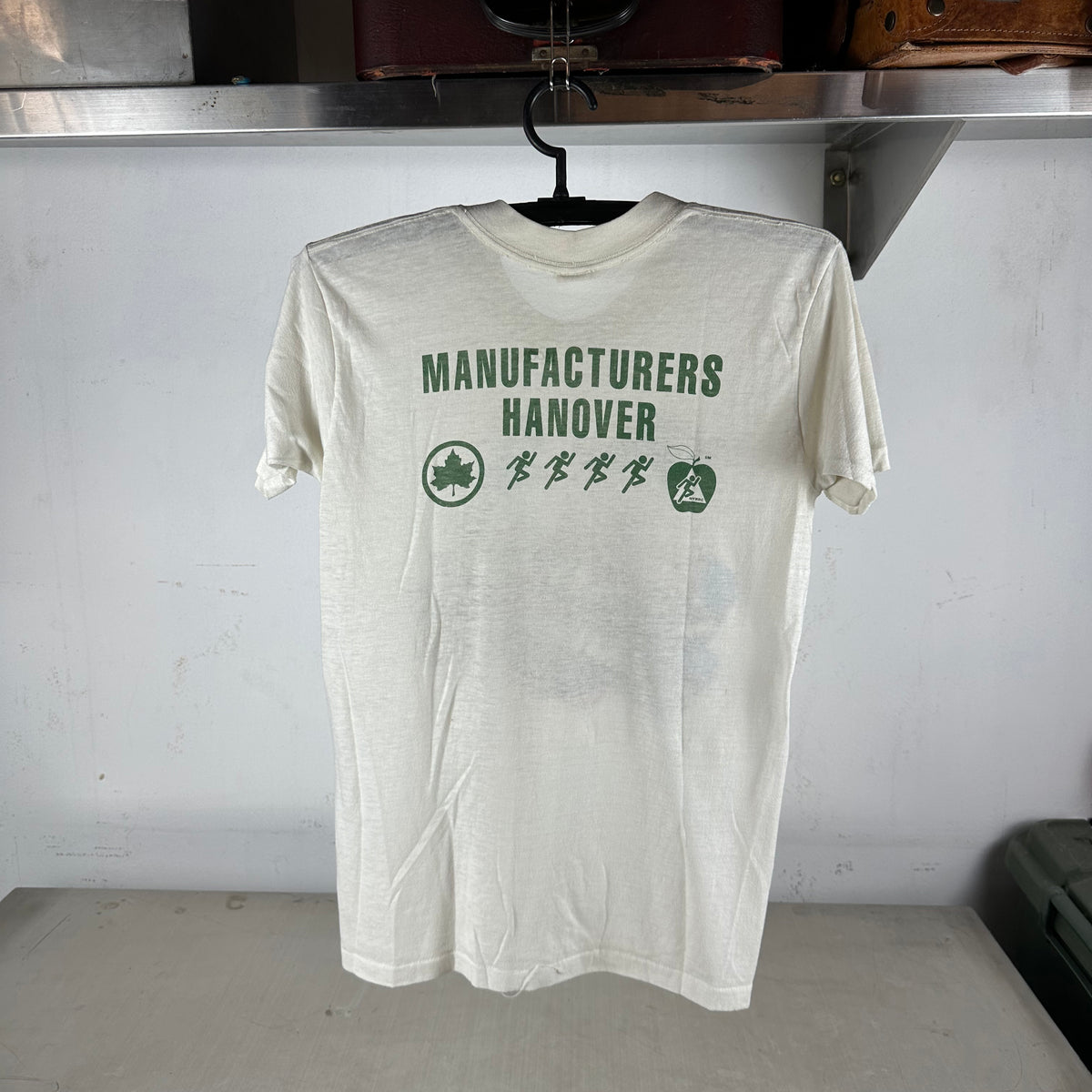 Vintage 1984 NYRRC New York City Marathon Running Graphic Single Stitch T-shirt