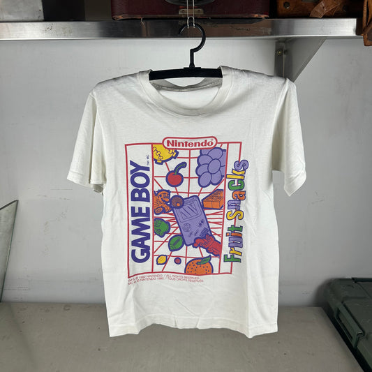 Vintage 1992 Nintendo Gameboy Fruit Snacks Promo Single Stitch T-Shirt