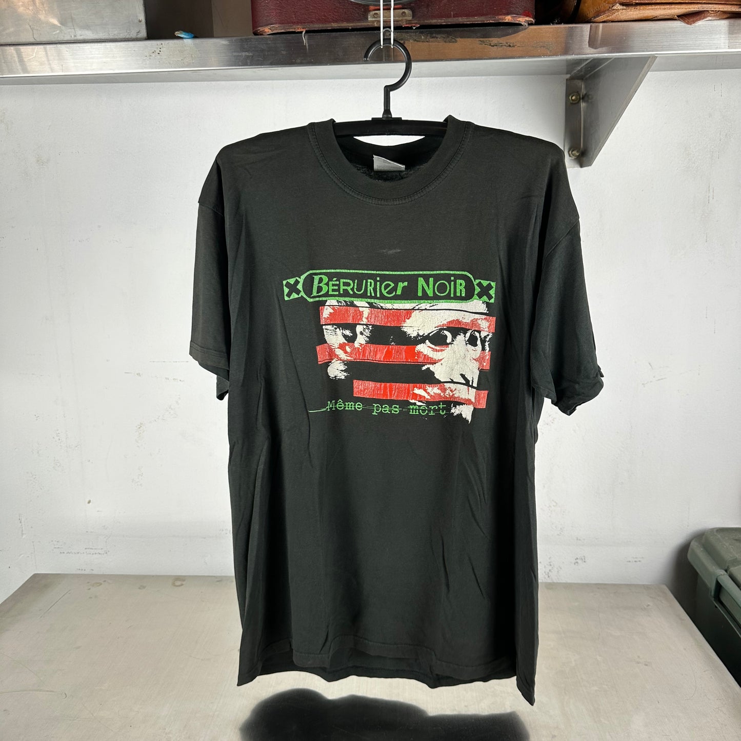 Vintage 2000s Berurier Noir Meme Pas Mort French Rock Band T-shirt