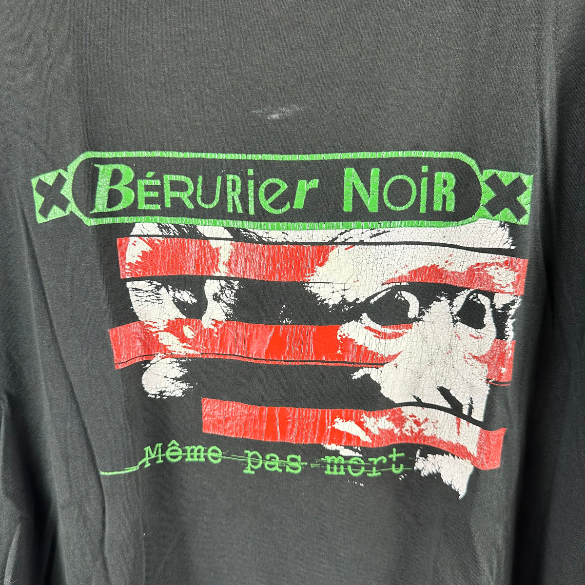 Vintage 2000s Berurier Noir Meme Pas Mort French Rock Band T-shirt