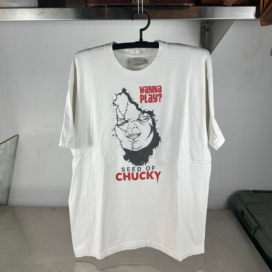 Vintage 2000s Seed of Chucky Wanna Play? Movie Promo T-Shirt