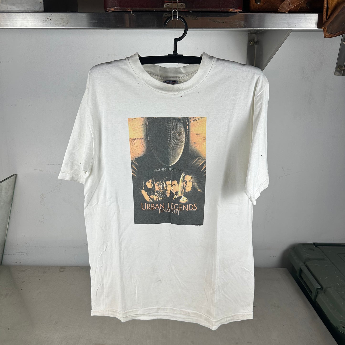 Vintage 2000 Urban Legends Final Cut Movie Promo Single Stitch T-Shirt