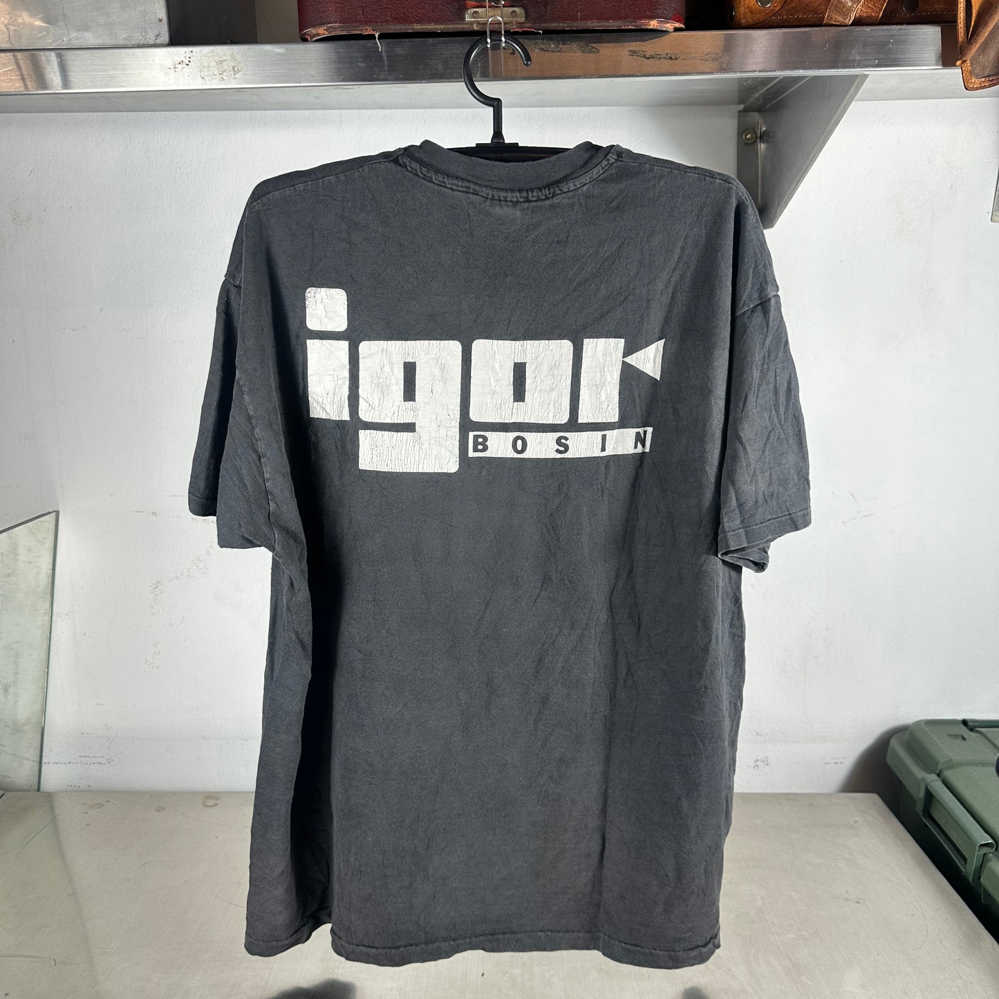 Vintage 90s Igor Bosin Hair &amp; Art Studio Single Stitch T-Shirt