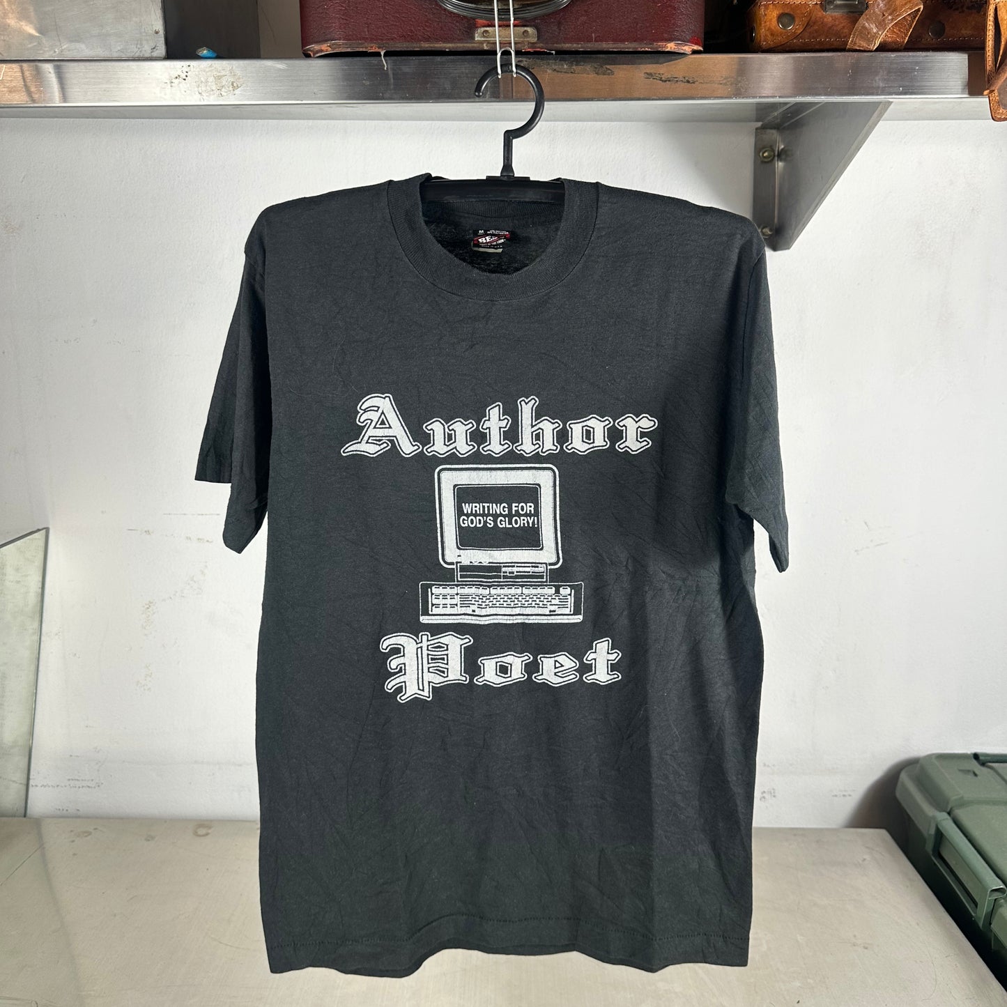 Vintage 80s Author Poet Christian Writers Guild Single Stitch T-Shirt