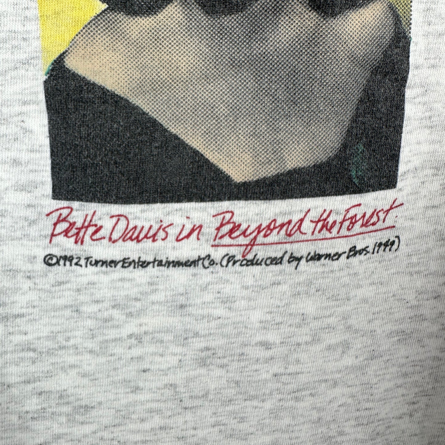 Vintage 1992 Bette Davis Beyond the Forest What A Dump Movie T-Shirt