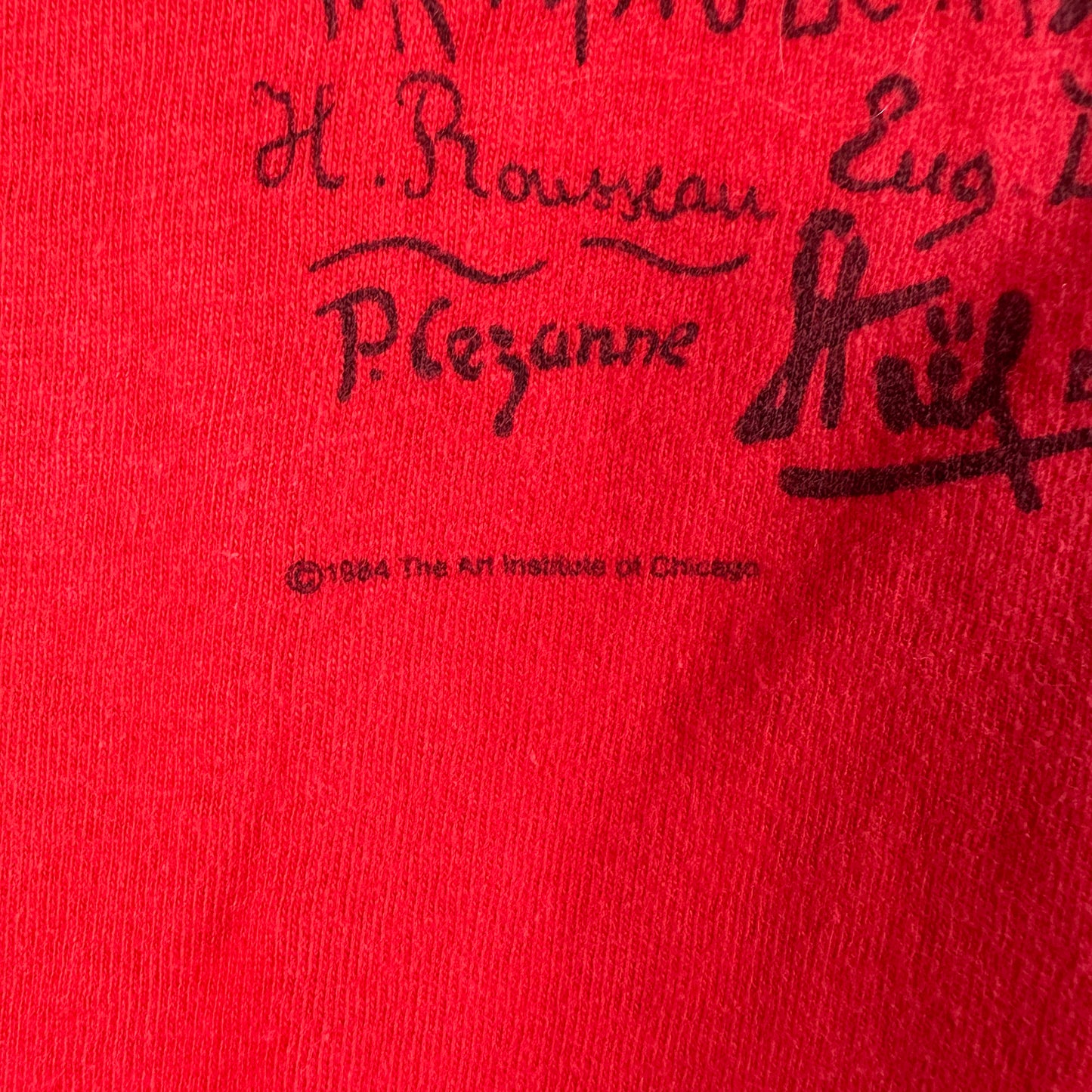 Vintage 1984 The Art Institute of Chicago Single Stitch T-Shirt