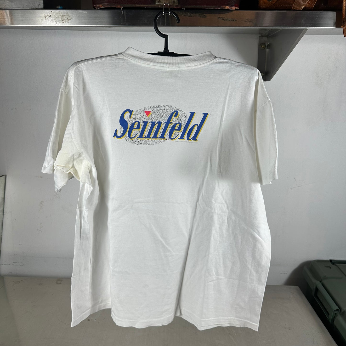 Vintage 1993 Seinfeld Kramer These Pretzels Are Making Me Thirsty Promo T-Shirt