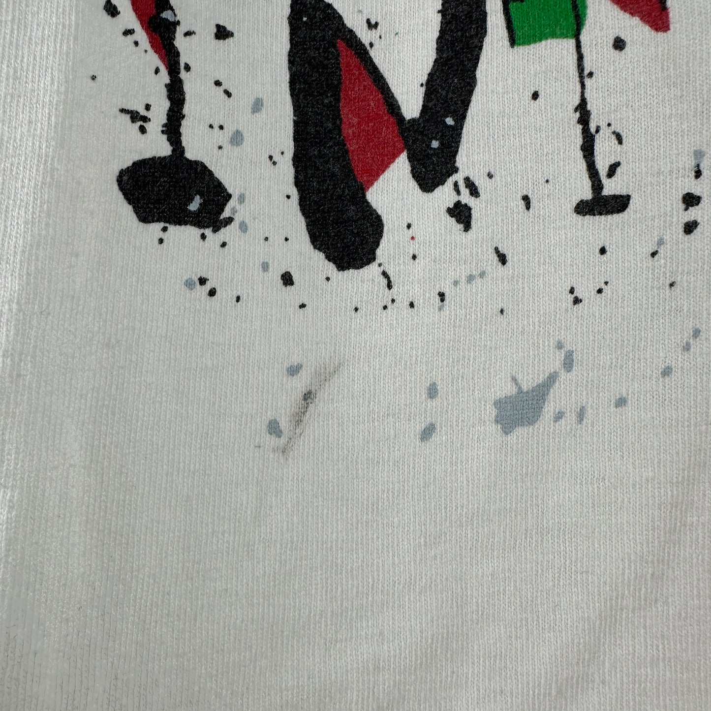 Vintage 90s Joan Miro Amnesty International Art Single Stitch T-Shirt