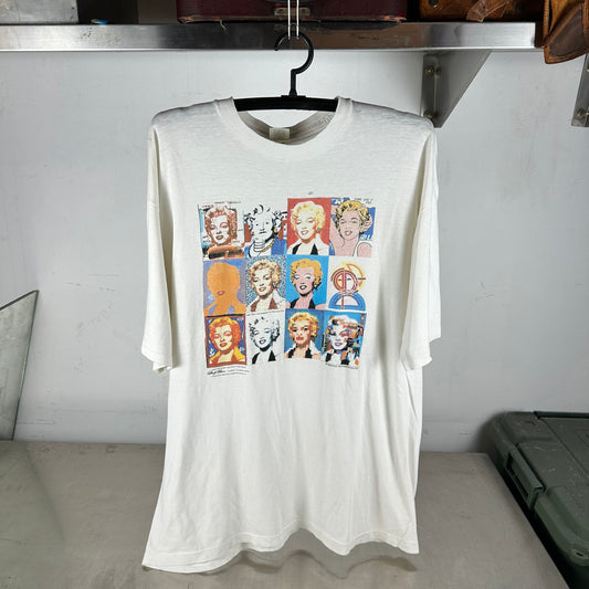Vintage 1993 Marilyn Monroe Paul Giovanopoulos Pop Art Single Stitch T-Shirt