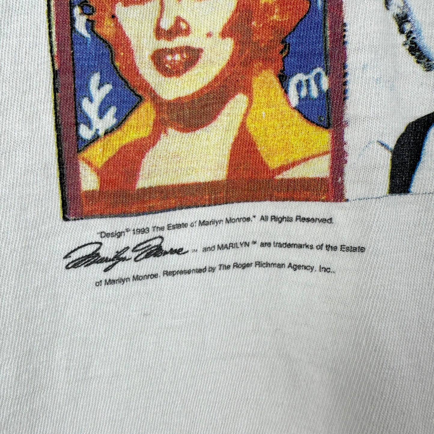 Vintage 1993 Marilyn Monroe Paul Giovanopoulos Pop Art Single Stitch T-Shirt