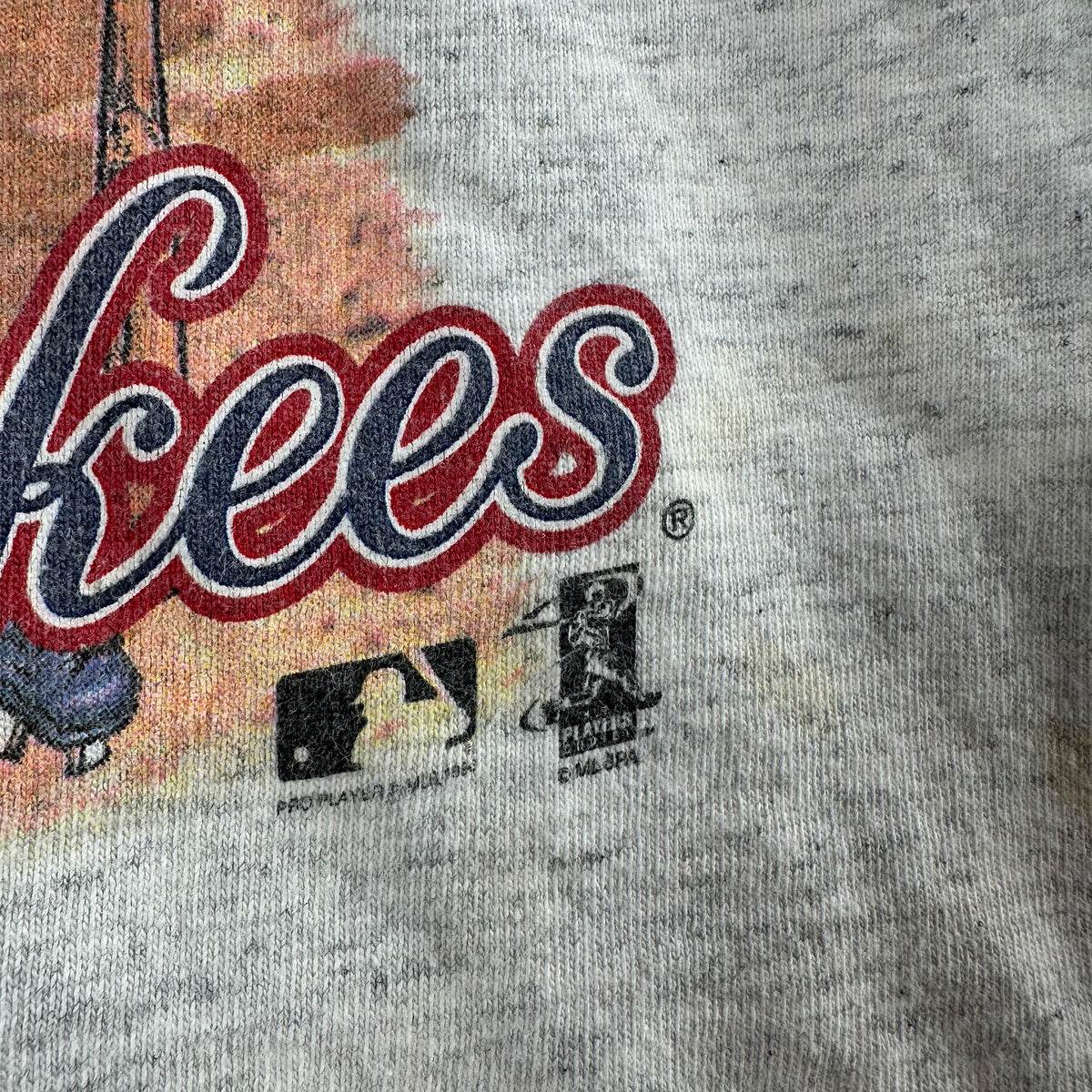 Vintage 1996 New York Yankees MLB Champions Caricature Single Stitch T-shirt