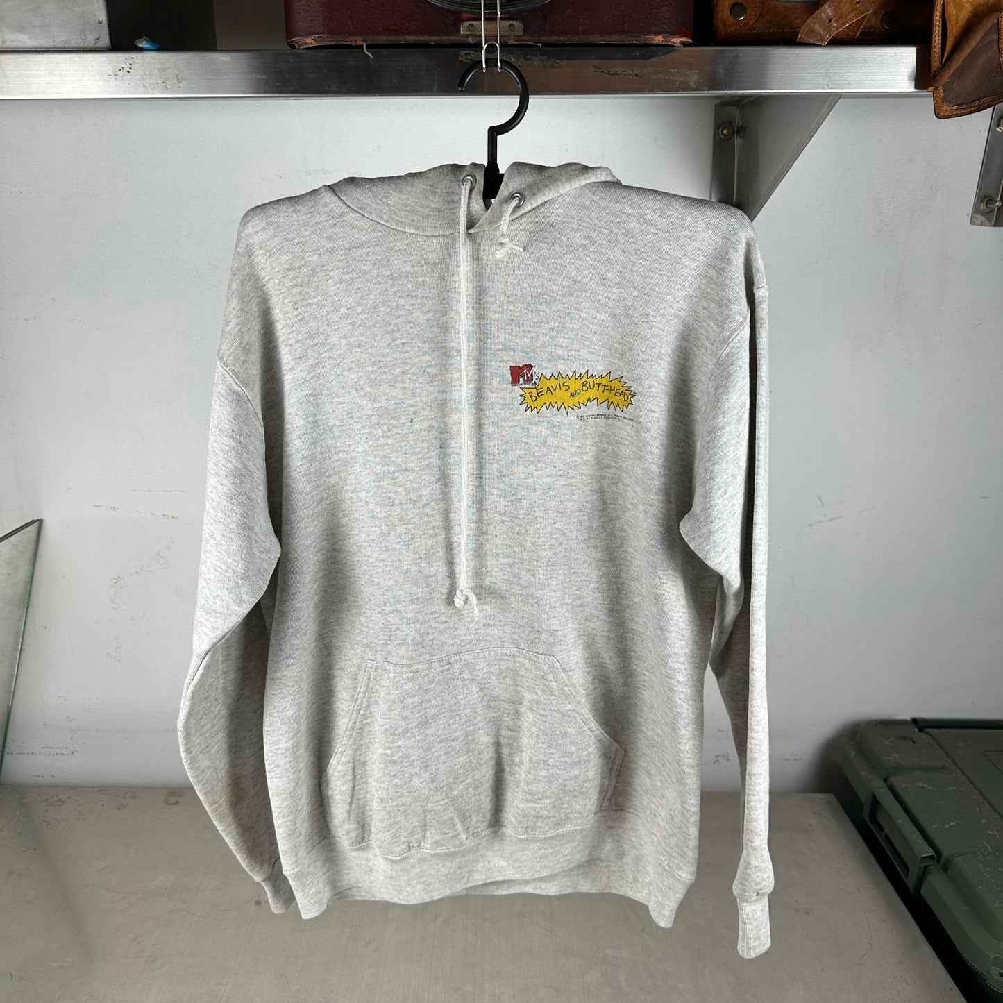 Vintage 1993 Beavis and Butthead MTV Insect Court Hoodie