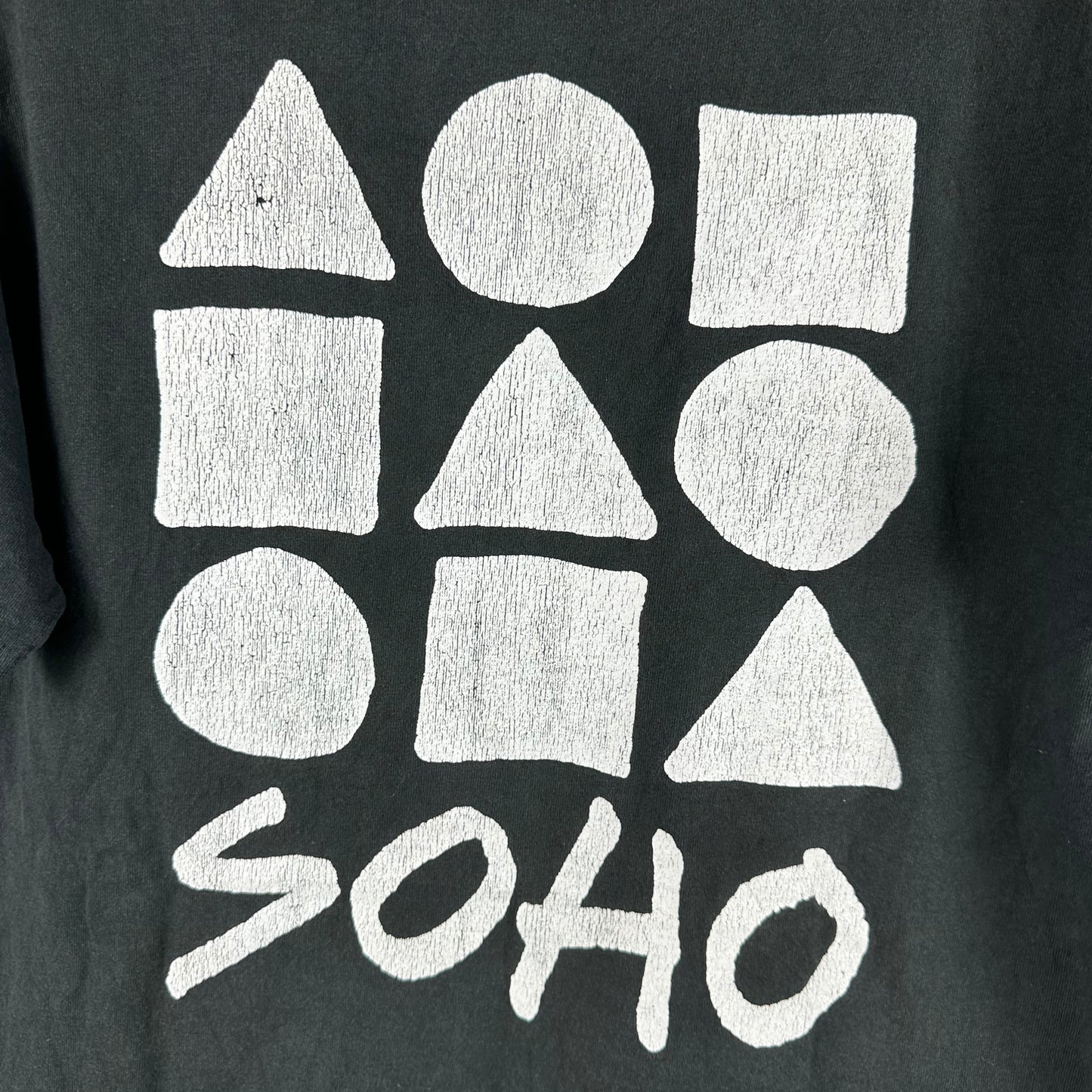 Vintage 90s Soho New York Artwork Graphic Single Stitch T-Shirt