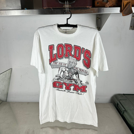 Vintage 1990 Lord's Gym Living Epistles Religious Single Stitch T-Shirt
