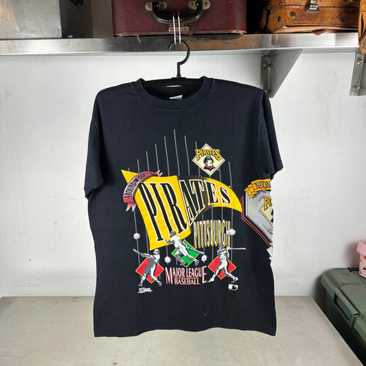 Vintage 1992 Pittsburgh Pirates Around the Horn MLB Salem Sportswear T-shirt