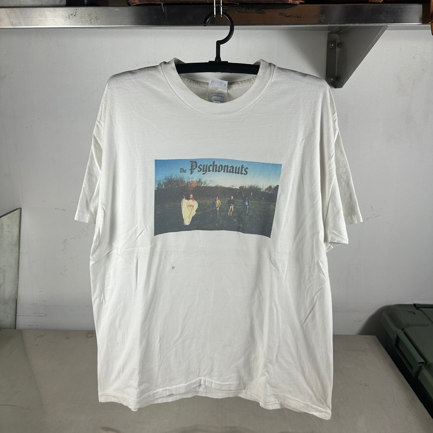 Vintage 90s The Psychonauts Dance Electronic Music Duo Single Stitch T-Shirt