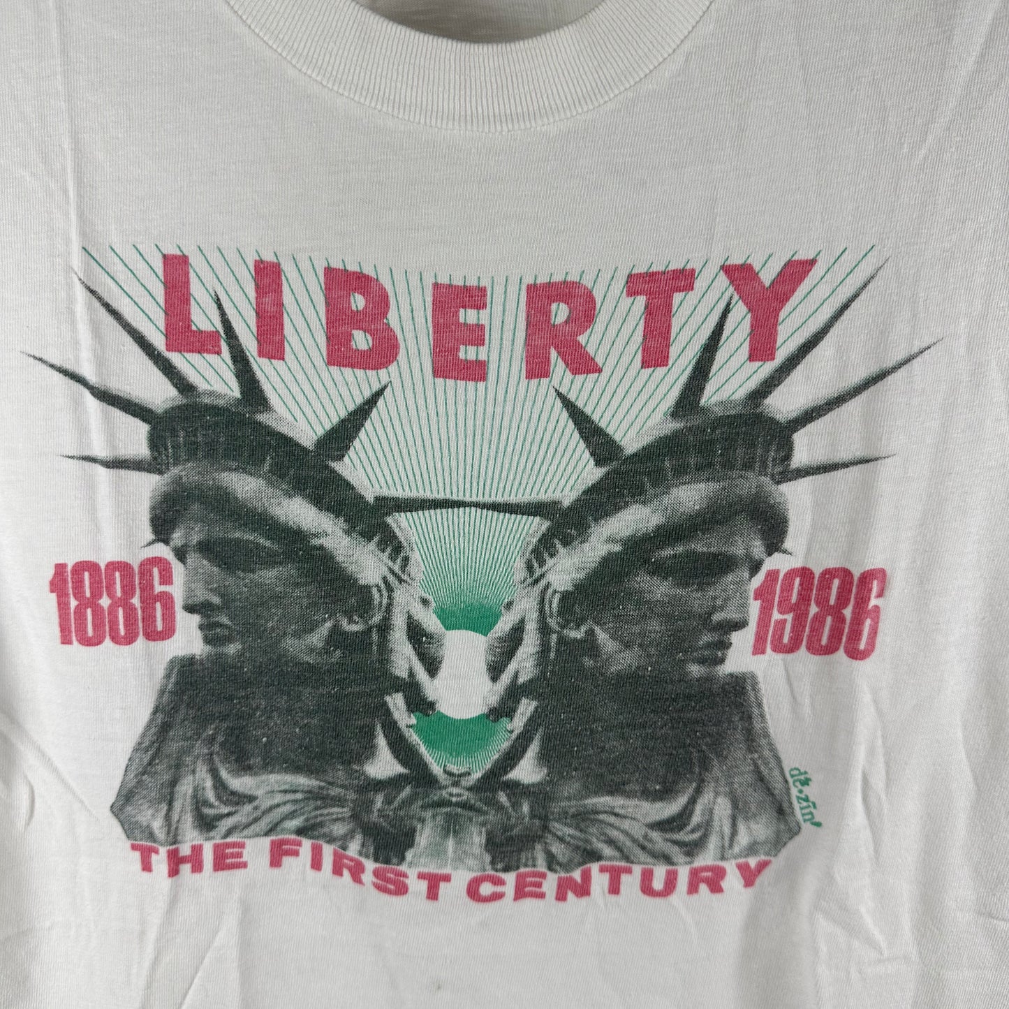 Vintage 1986 Liberty The First Century Single Stitch T-Shirt